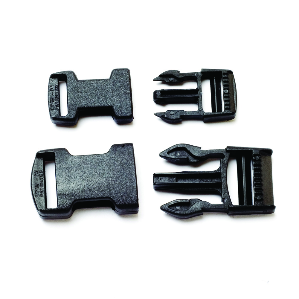 Side Release Buckles - 20mm. Pack of 10