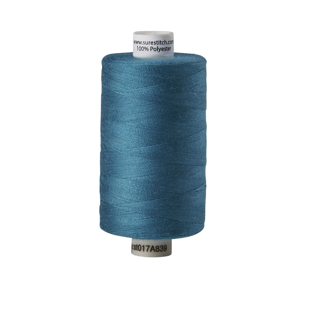 SureStitch Polyester Thread 1000m Reel – Petrol Blue | Learning Space ...