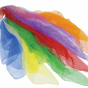 Nylon Scarves For Juggling (6Pk)
