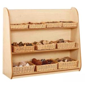 Wide Free Standing Shelving Unit