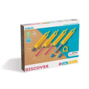 Makedo! Discover 126 Piece Set (126Pk)