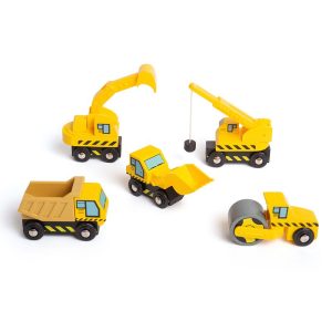 Wooden Construction Vehicles