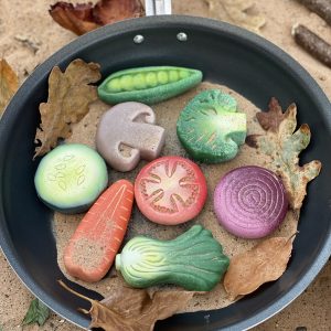 Vegetable Play Stones (8Pk)