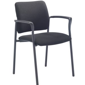 Florence Arm Chair | Black/Black