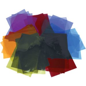 A4 Coloured Cellophane Sheets 48pk