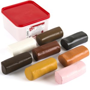 TTS People Colours Modelling Dough 500g 8pk