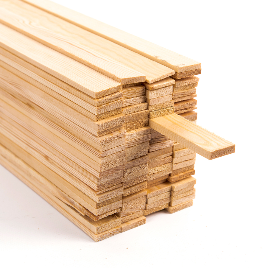 Narrow Strip Wood 25mm x 5mm