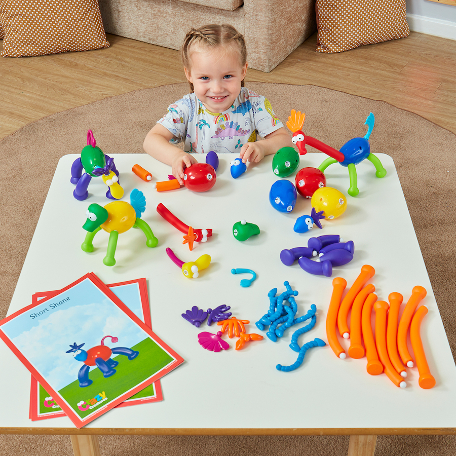 Crazy Creatures Construction Set 66pcs