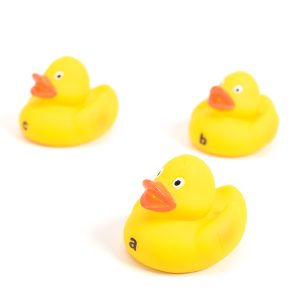 Alphabet Rubber Ducks