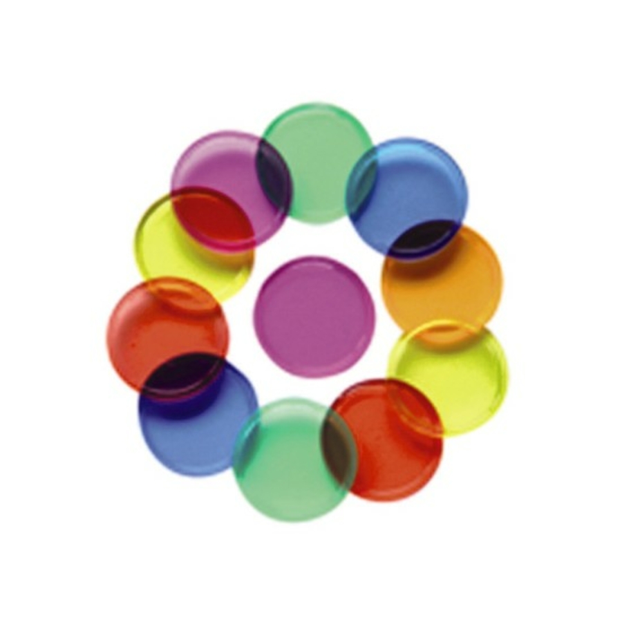 Translucent Coloured Counters 1000pk | Eduspace Supplies