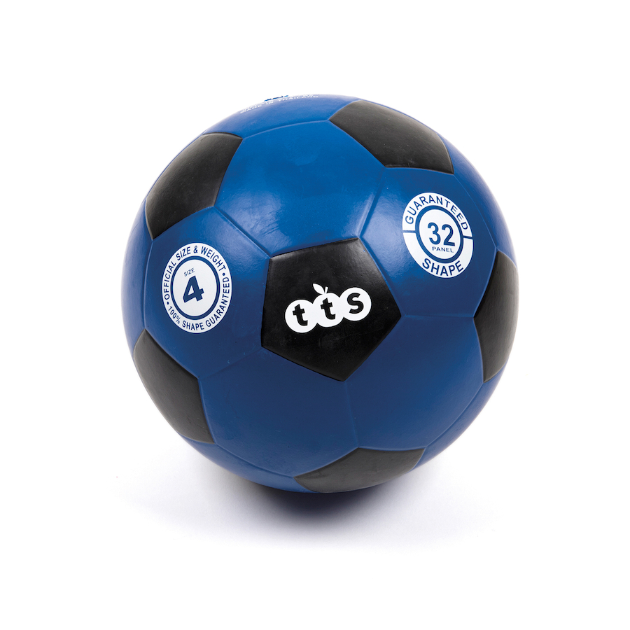 6 Colour Rubber Football Size 4 6pk - Image 3