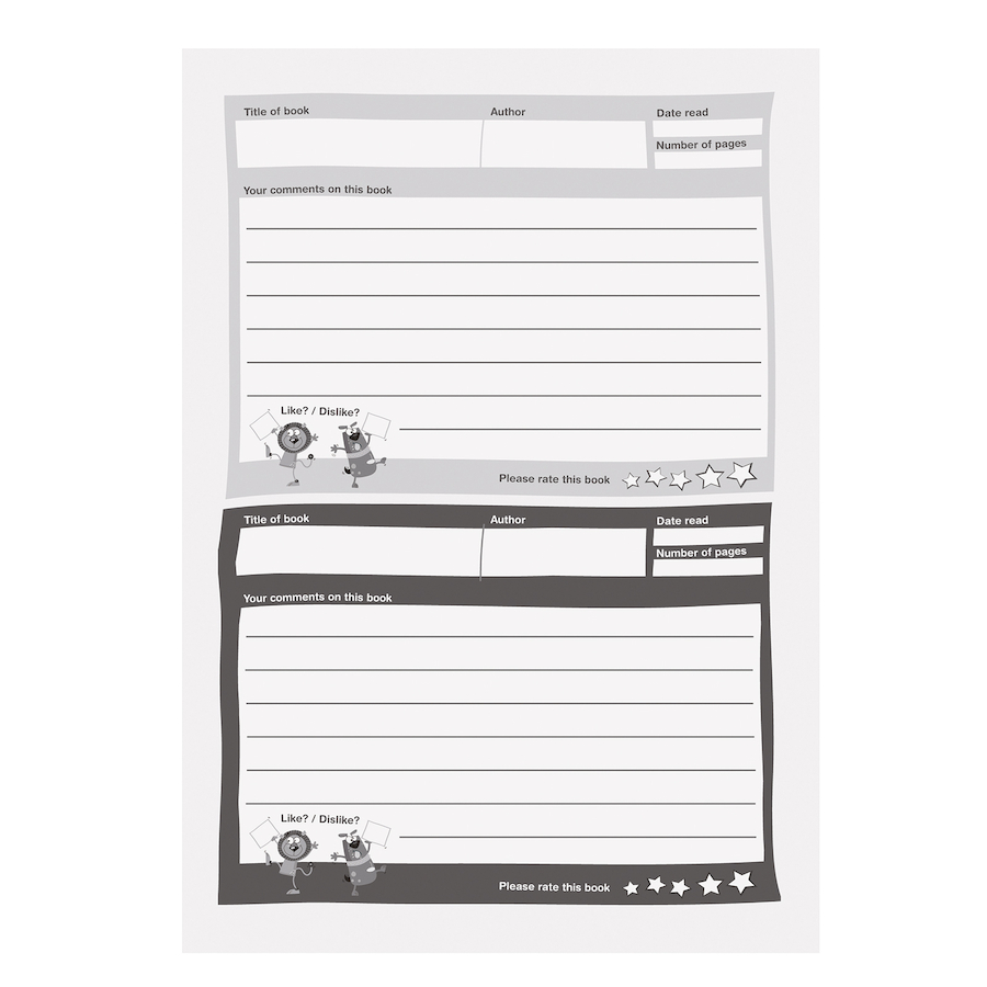 A5 Reading Record Books - Image 2