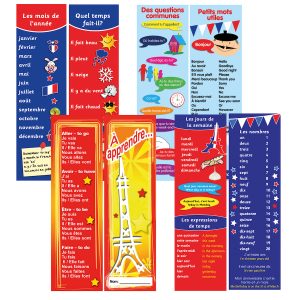French Bookmarks 80pk
