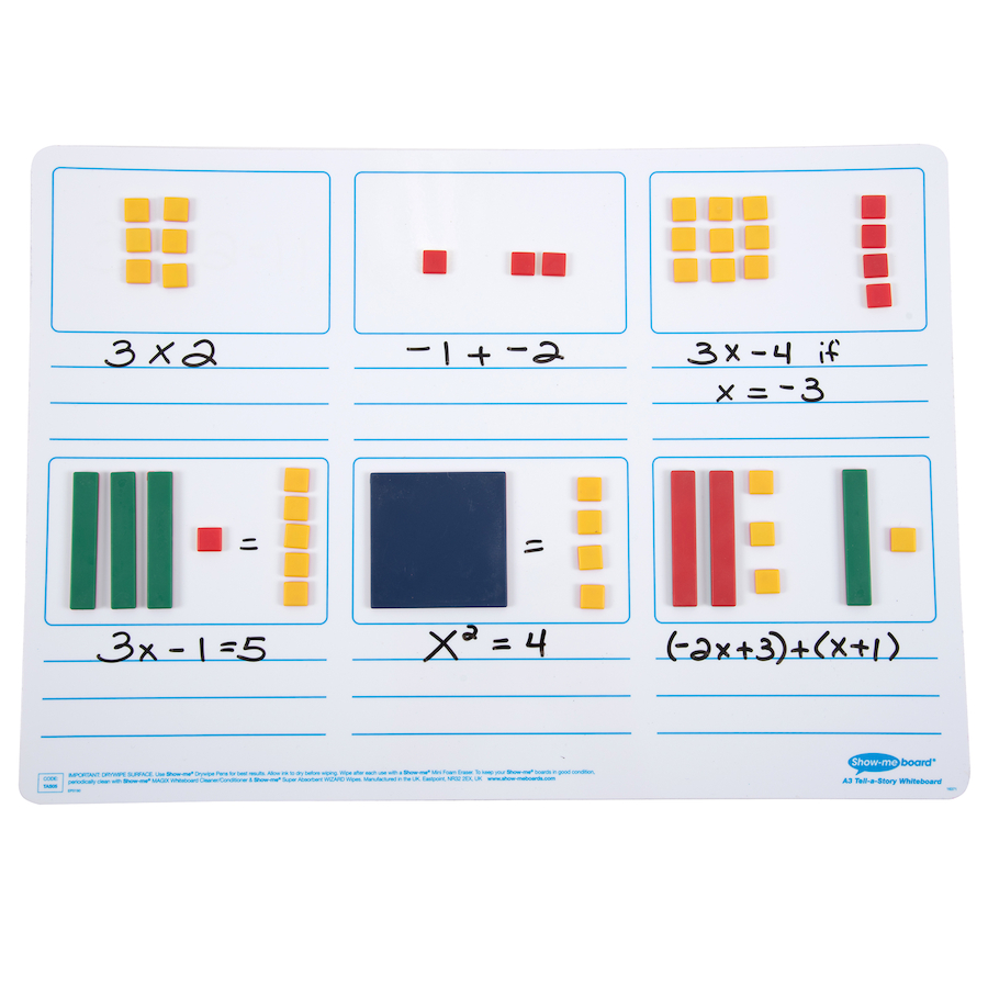 Algebra Tiles 15pk (525pcs) | Eduspace Supplies
