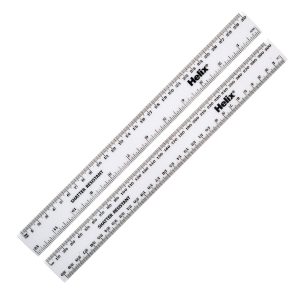White Rulers 30cm/12'' 100pk