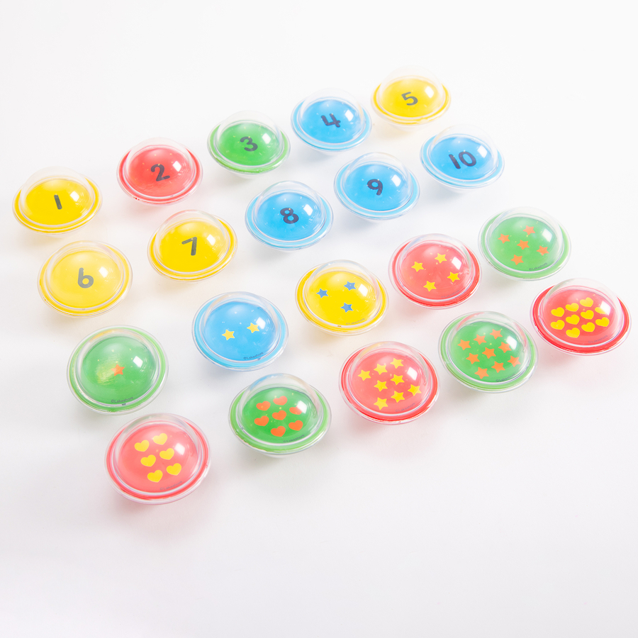 Float & Find Number Bubbles