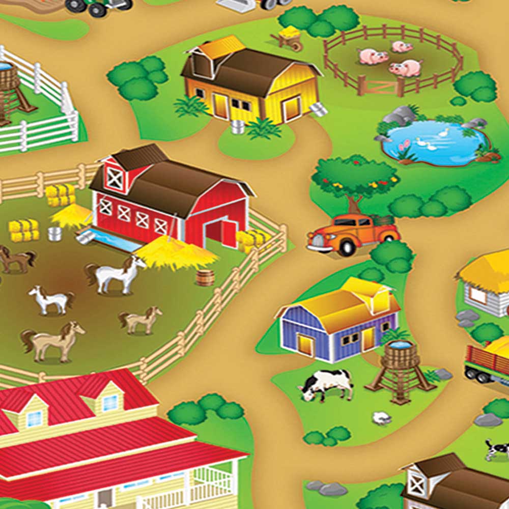 Play Mats - City, Zoo, Farm, Construction (set of 4) - Image 3