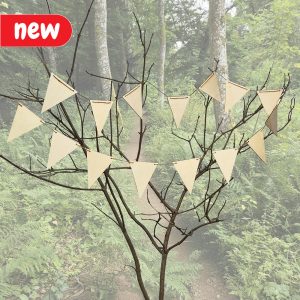 Wooden Bunting
